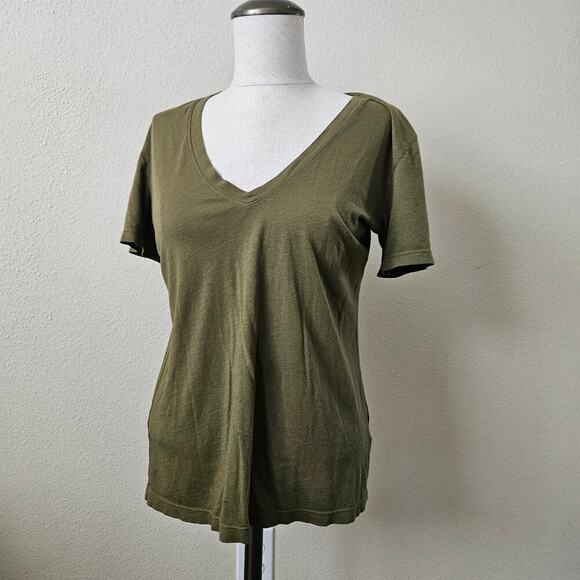 Cotton Citizen Tops - Cotton Citizen Standard V-Neck Tee Small